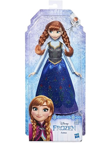 Frozen - Bambola Anna TOYE5161EU42/E0316 Hasbro | Futurartshop.com