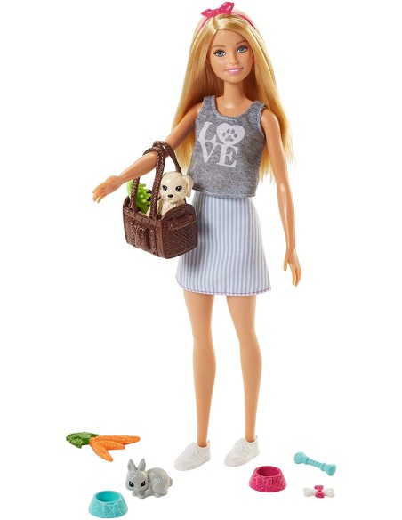 Barbie - Bambola con cuccioli TOYFPR48 Mattel | Futurartshop.com