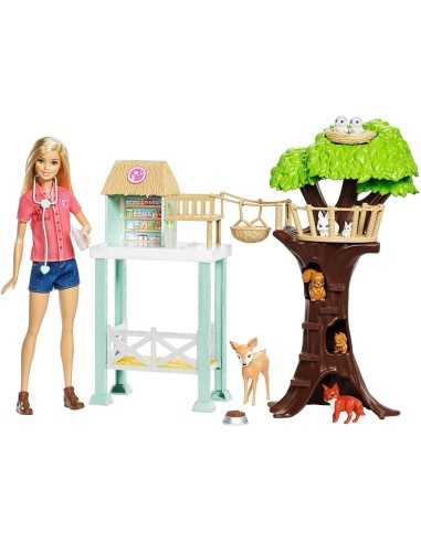 Centro soccorsi animali con Barbie TOYFCP78 Mattel | Futurartshop.com