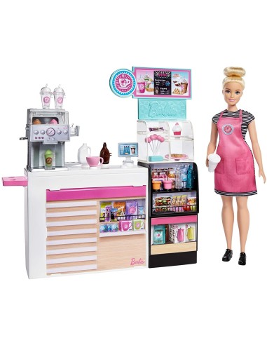 Barbie-the playset Cafe TOYGMW03 Mattel | Futurartshop.com