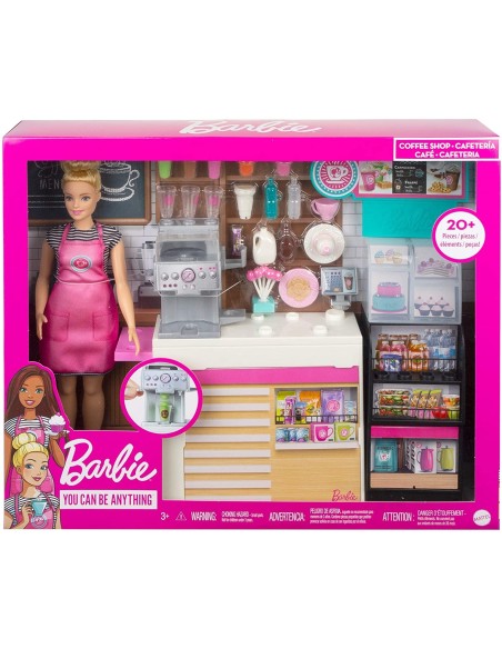 Barbie - La Caffetteria playset TOYGMW03 Mattel | Futurartshop.com
