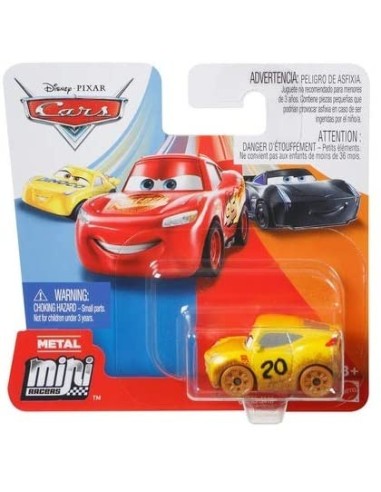 Mini Racers Cars in metallo Cruz ramirez nel ruolo di franc MATGKF65/GKF83 Mattel | Futurartshop.com