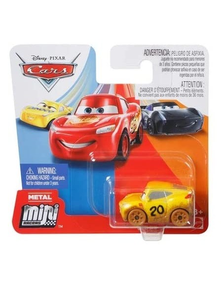 Mini Racers cars metal Cruz ramirez in the role of franc MATGKF65/GKF83 Mattel | Futurartshop.com