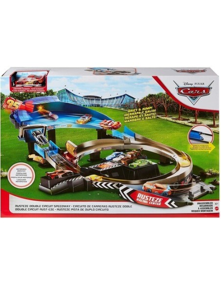 Disney Cars - Double Track Circuit TOYGRJ50 Mattel | Futurartshop.com