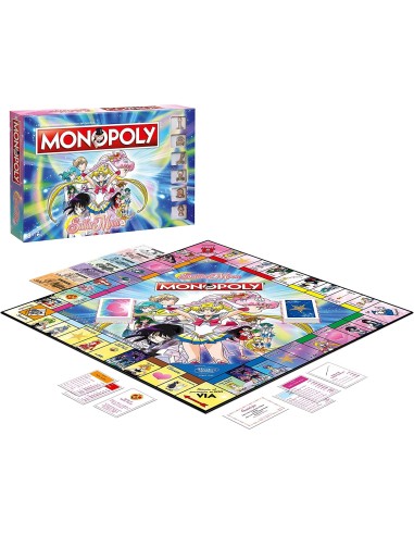 Monopoly-Sailor Moon WONB29830260 Hasbro | Futurartshop.com