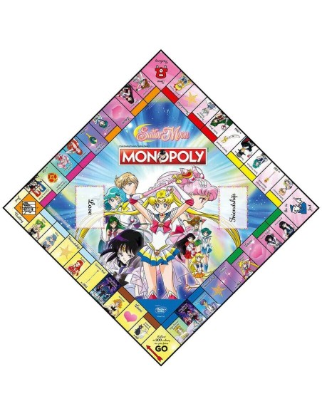 Monopoly-Sailor Moon WONB29830260 Hasbro | Futurartshop.com