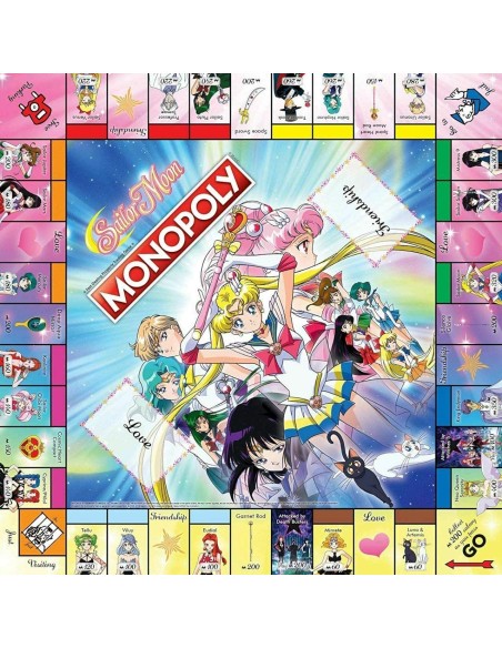 Monopoly-Sailor Moon WONB29830260 Hasbro | Futurartshop.com