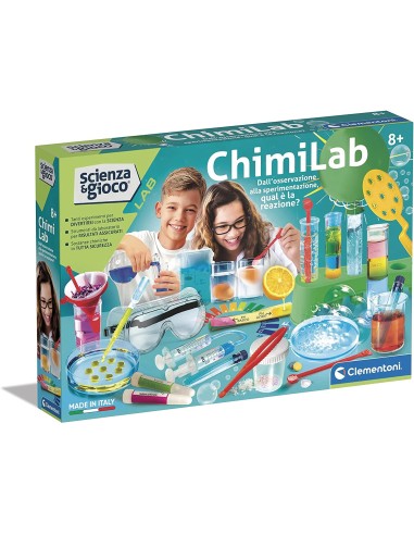 Science and play-ChimiLab Chemical Laboratory CLE19259 Clementoni | Futurartshop.com