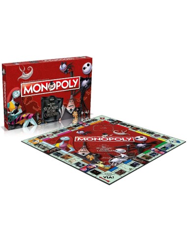 Monopoly-Nightmare Before Christmas WONB88741030 Hasbro | Futurartshop.com
