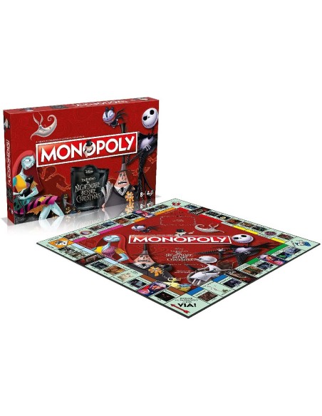 Monopoly-Nightmare Before Christmas WONB88741030 Hasbro | Futurartshop.com