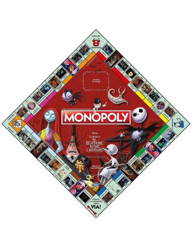 Monopoly-Nightmare Before Christmas WONB88741030 Hasbro | Futurartshop.com
