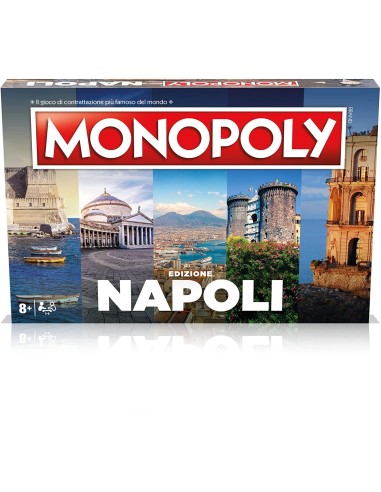 Monopoly-Naples New Edition WONB66600260 Hasbro | Futurartshop.com