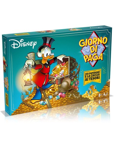 Gioco da tavolo Giorno di Paga Zio Paperone e la caccia ai tesori WONZ05611030 Hasbro | Futurartshop.com
