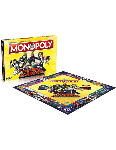 Monopoly-My Hero Academia WONZ06481030 Hasbro | Futurartshop.com