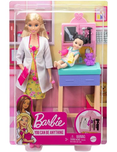 Barbie - Carriera Pediatra TOYDHB63/GTN51 Mattel | Futurartshop.com
