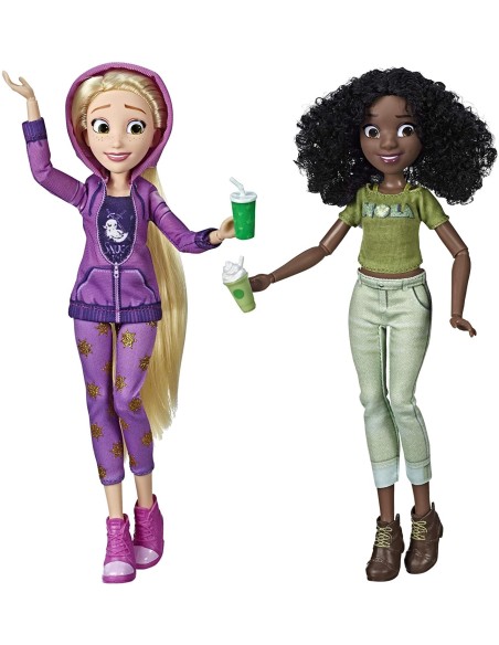 Disney Principesse - Bambole Rapunzel e Tiana comfy squad TOYE7418ES00 Hasbro | Futurartshop.com