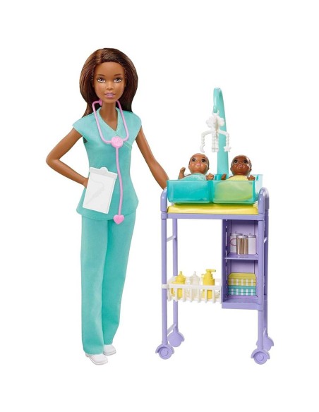 Barbie-career pediatrician mulatta TOYDHB63/GKH24 Mattel | Futurartshop.com