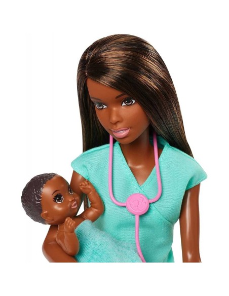 Barbie-career pediatrician mulatta TOYDHB63/GKH24 Mattel | Futurartshop.com