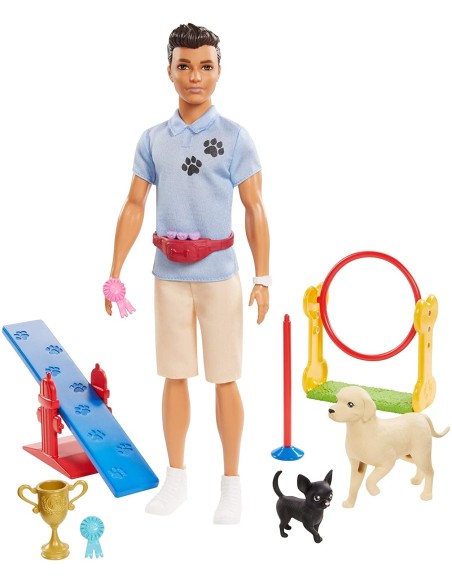 Barbie-Ken dog trainer TOYGJM32/GJM34 Mattel | Futurartshop.com