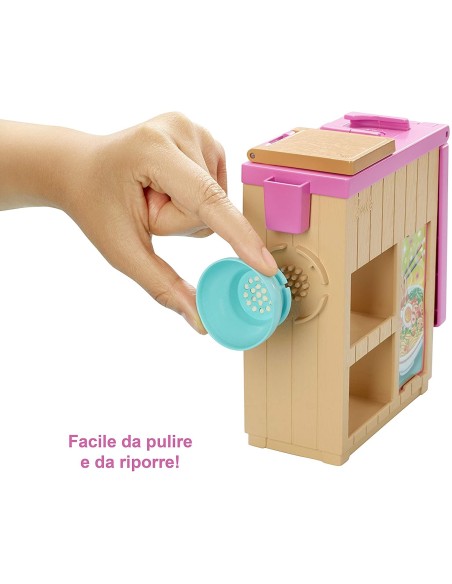 Barbie-Homemade Pasta playset TOYGHK43 Mattel | Futurartshop.com