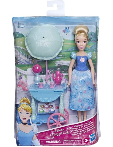 Disney Principessa - Cenerentola con carrello del tè TOYE2912/E6618 Hasbro | Futurartshop.com