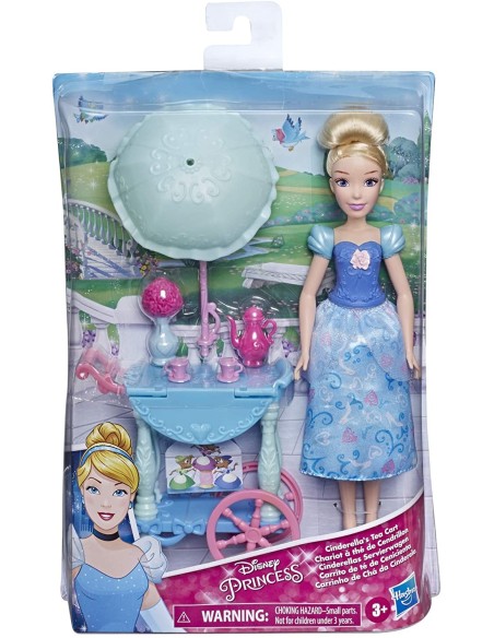 Disney Principessa - Cenerentola con carrello del tè TOYE2912/E6618 Hasbro | Futurartshop.com