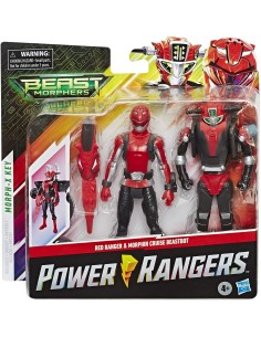 Power Rangers - Ranger Rosso e Morphin Cruise Beastbot TOYE7270/E7324 Hasbro | Futurartshop.com