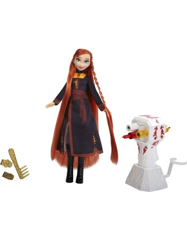 Frozen II - Anna styles doll TOYE7003ES00 Hasbro | Futurartshop.com