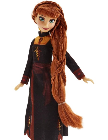 Frozen II - Bambola Anna styles TOYE7003ES00 Hasbro | Futurartshop.com