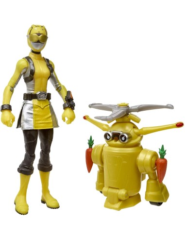 Power Ranger - Ranger Giallo e Morphin Jax Beastbot TOYE7270/E8087 Hasbro | Futurartshop.com