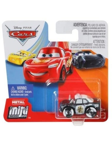 Mini Racers - Cars in metallo - personaggio APB Polizia MATGKF65/GKF84 Mattel | Futurartshop.com