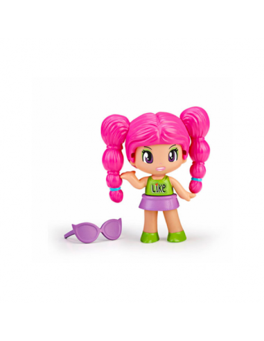 PinyPon - Mini Bambola con capelli fucsia OLT700015560/30577 Famosa | Futurartshop.com