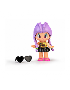 PinyPon - Mini Bambola con capelli viola OLT700015560/30579 Famosa | Futurartshop.com