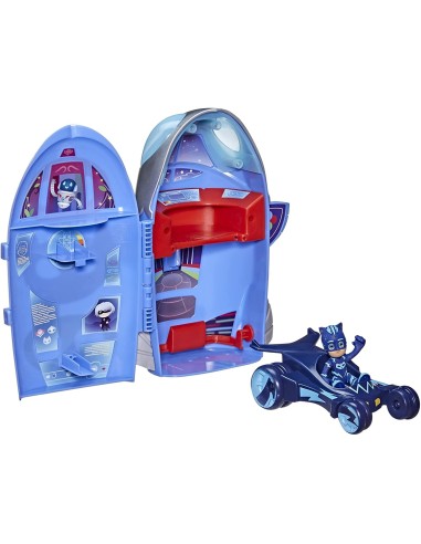 PJ Masks Super Pigiamini - Razzo Quartier Generale 2 in1 HASF20985L00 Hasbro | Futurartshop.com