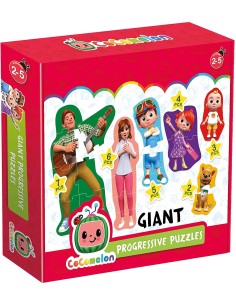 Cocomelon - Giant Progressive Puzzle HEAMU29518 Headu | Futurartshop.com