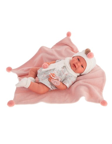 Reborn-Lea doll with blanket KRE33008 Antonio Juan | Futurartshop.com