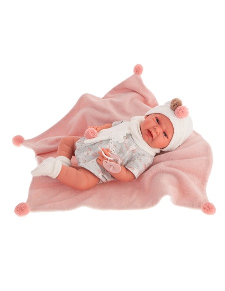Reborn-Lea doll with blanket KRE33008 Antonio Juan | Futurartshop.com