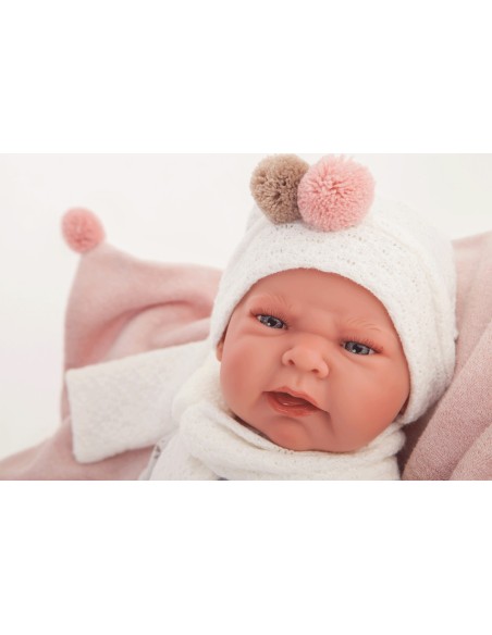 Reborn-Lea doll with blanket KRE33008 Antonio Juan | Futurartshop.com