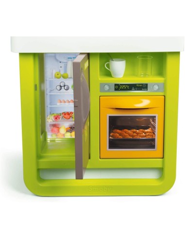 Smoby - cherry kitchen with 25 green accessories GRA7600310909 Smoby | Futurartshop.com