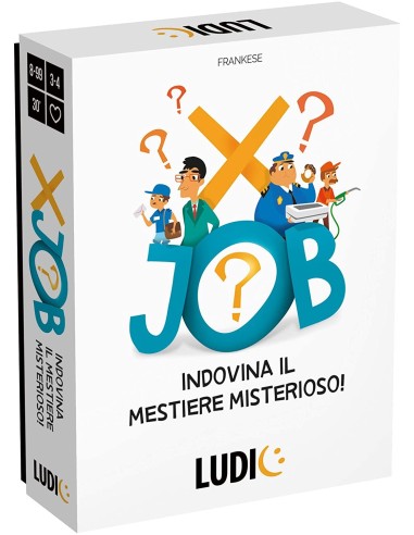 X-Job indovina il mestiere misterioso - Gioco di società HEAIT27705 Headu | Futurartshop.com