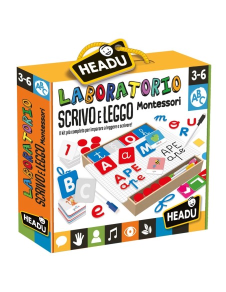 Laboratory I write and read-Montessori HEAIT29426 Headu | Futurartshop.com
