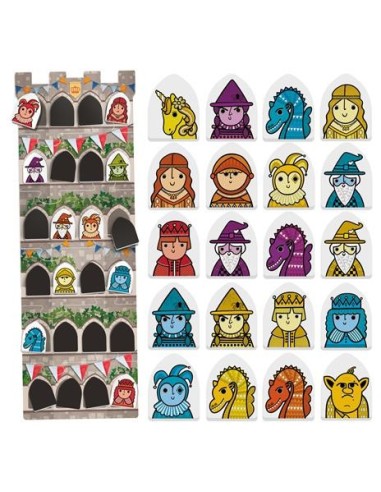 Tower Memo memory game HEAMU29419 Headu | Futurartshop.com
