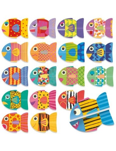 Puzzle Combo Memo - Ecoplay HEAMU28481 Headu | Futurartshop.com