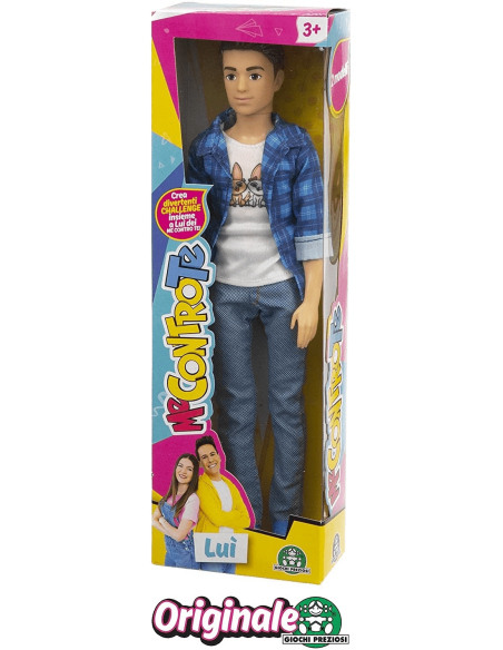 Me Against You-Doll him with blue shirt GIOMEC26000-1 Giochi Preziosi | Futurartshop.com