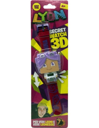 Lyon Gamer - Orologio da polso 3D Anna GAMLY57306-3 Futurart | Futurartshop.com