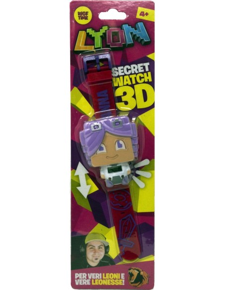 Lyon Gamer - Orologio da polso 3D Anna GAMLY57306-3 Futurart | Futurartshop.com