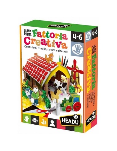 La mia prima Fattoria Creativa HEAIT29297 Headu | Futurartshop.com