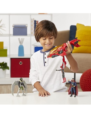 Marvel Spider-Man Jet con 3 personaggi HASF4434 Hasbro | Futurartshop.com