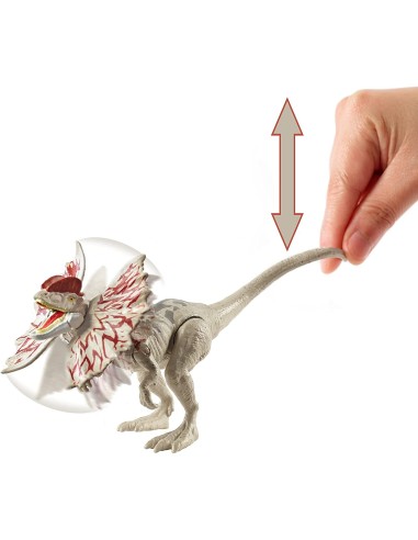 Jurassic World-Dilophosaurus brute force ROCGWN31/GWY30 Mattel | Futurartshop.com