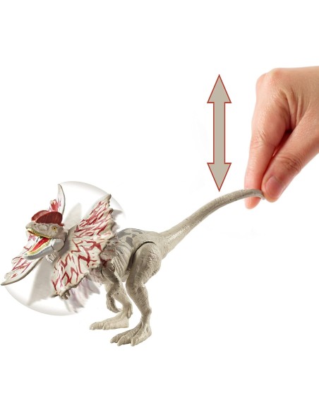 Jurassic World - Dilophosaurus forza bruta ROCGWN31/GWY30 Mattel | Futurartshop.com
